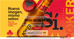Desktop Screenshot of cervezapoker.com